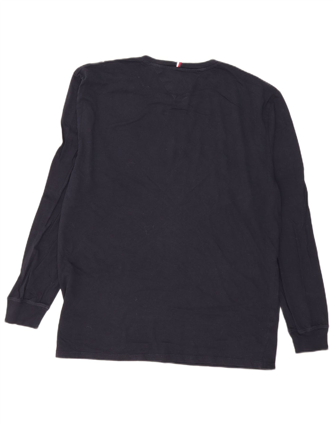Tommy Hilfiger Herren Top Langarm XL Marineblau