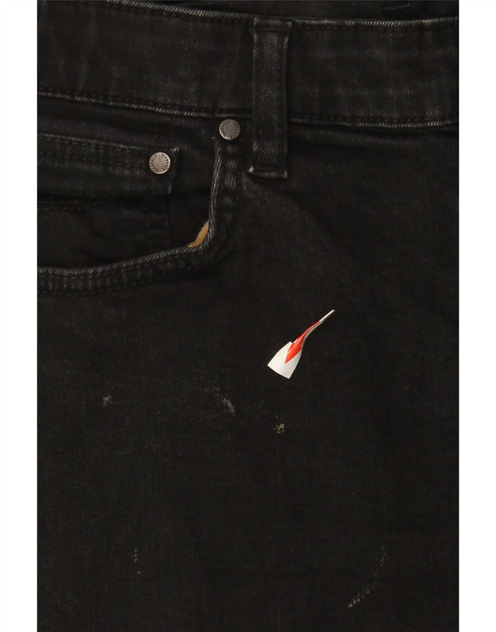 Ted Baker Herren Slim Jeans W34 L30 Schwarz Polyester