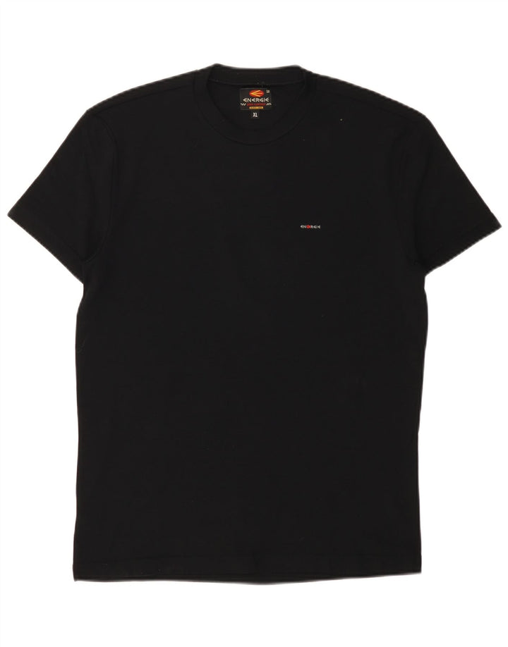 Energie T-Shirt für Jungen, 15–16 Jahre, XL, Schwarz, Polyamid