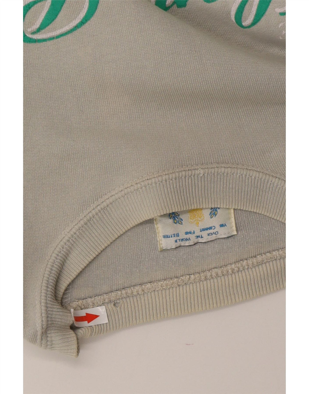 RIFLE Herren-Sweatshirt mit Grafik, groß, aus grauer Baumwolle