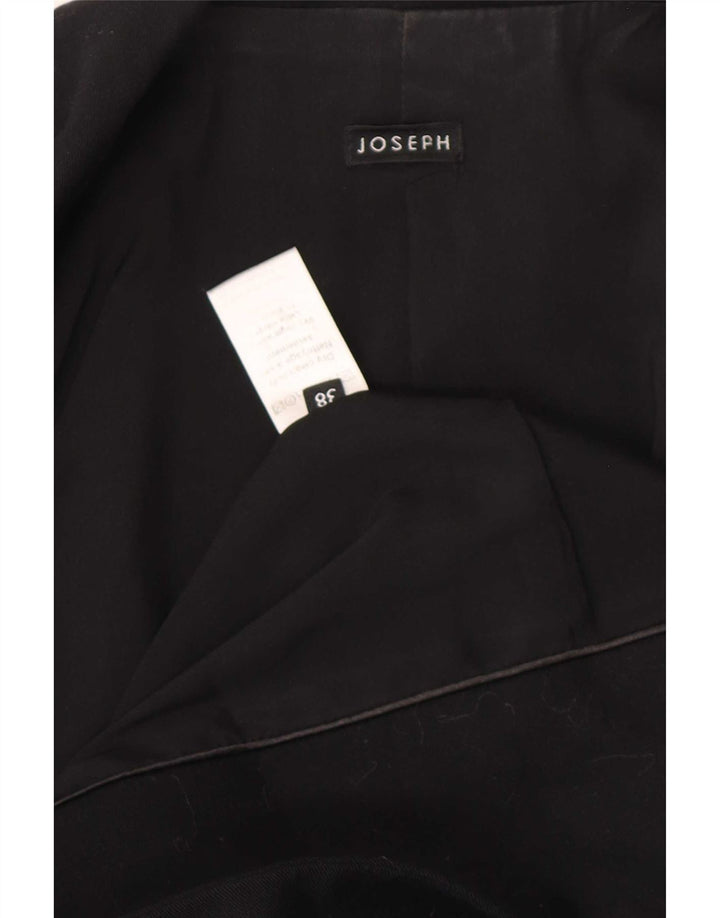 Joseph Damen 1-Knopf-Blazerjacke IT 38 XS Schwarze Schurwolle