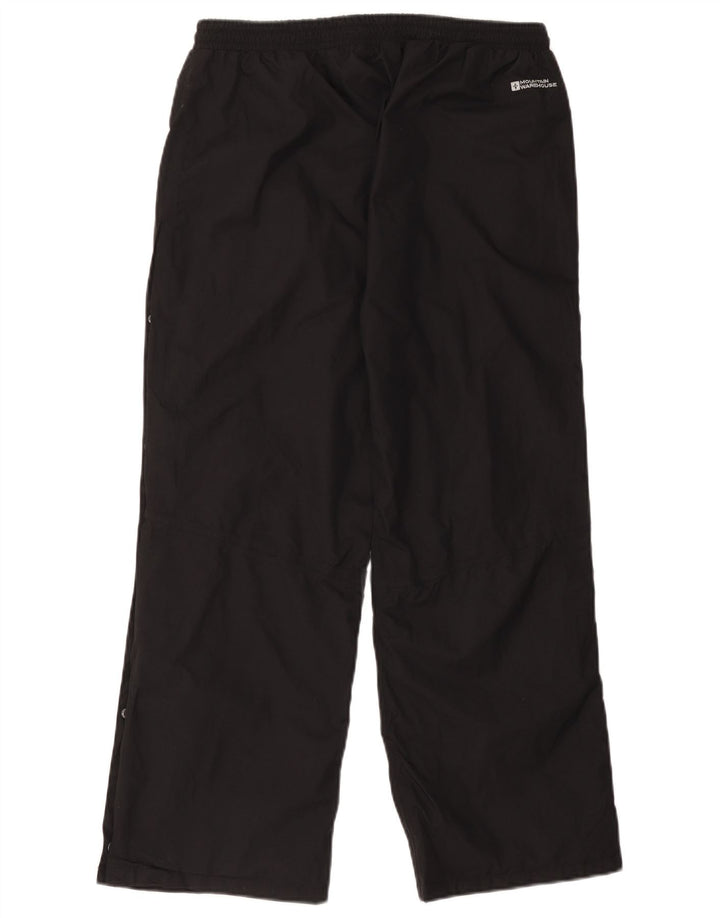 Wasserdichte Damenhose von Mountain Warehouse, UK 14, Größe L, aus schwarzem Nylon