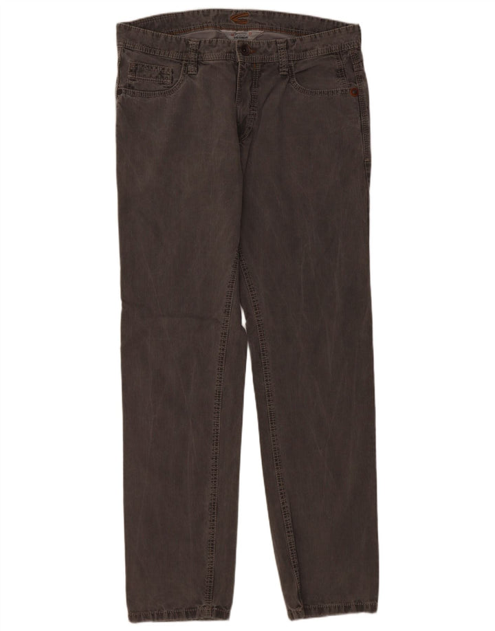 Camel Active Herren Straight Jeans W36 L34 Graue Baumwolle
