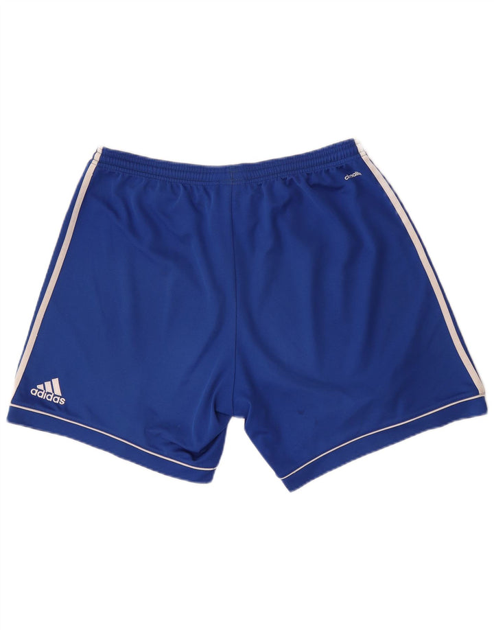 Adidas Herren Sportshorts, groß, aus blauem Polyester