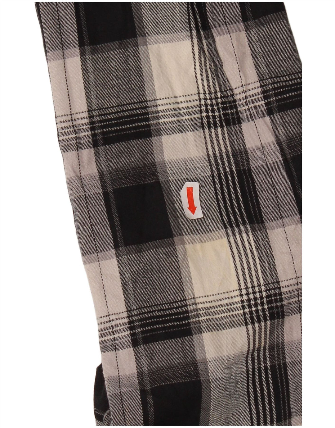 Wrangler Herren kariertes Flanellhemd mit normaler Passform, klein, schwarz, kariert, Baumwolle