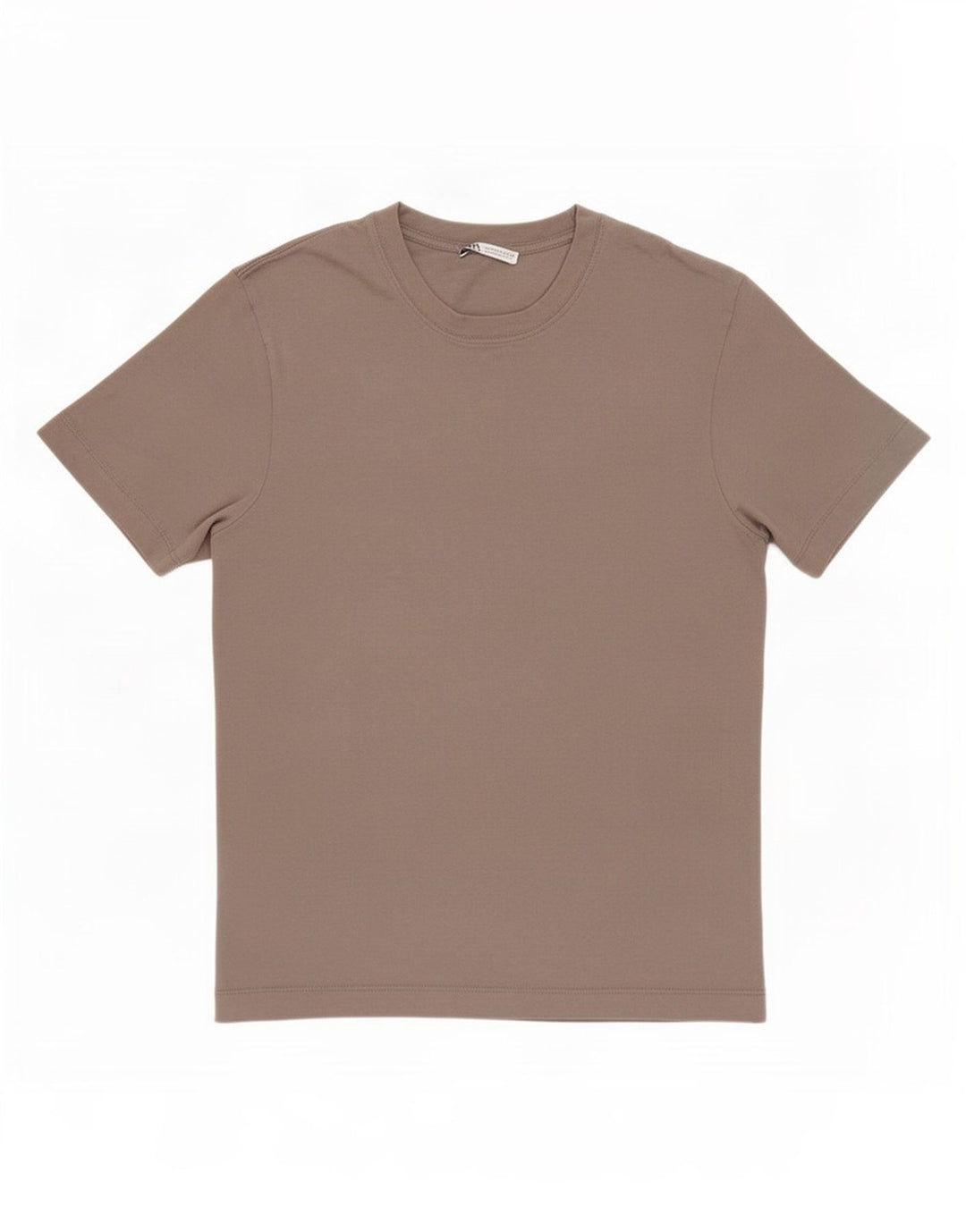 Zara Herren T-Shirt Top Mittelgrau