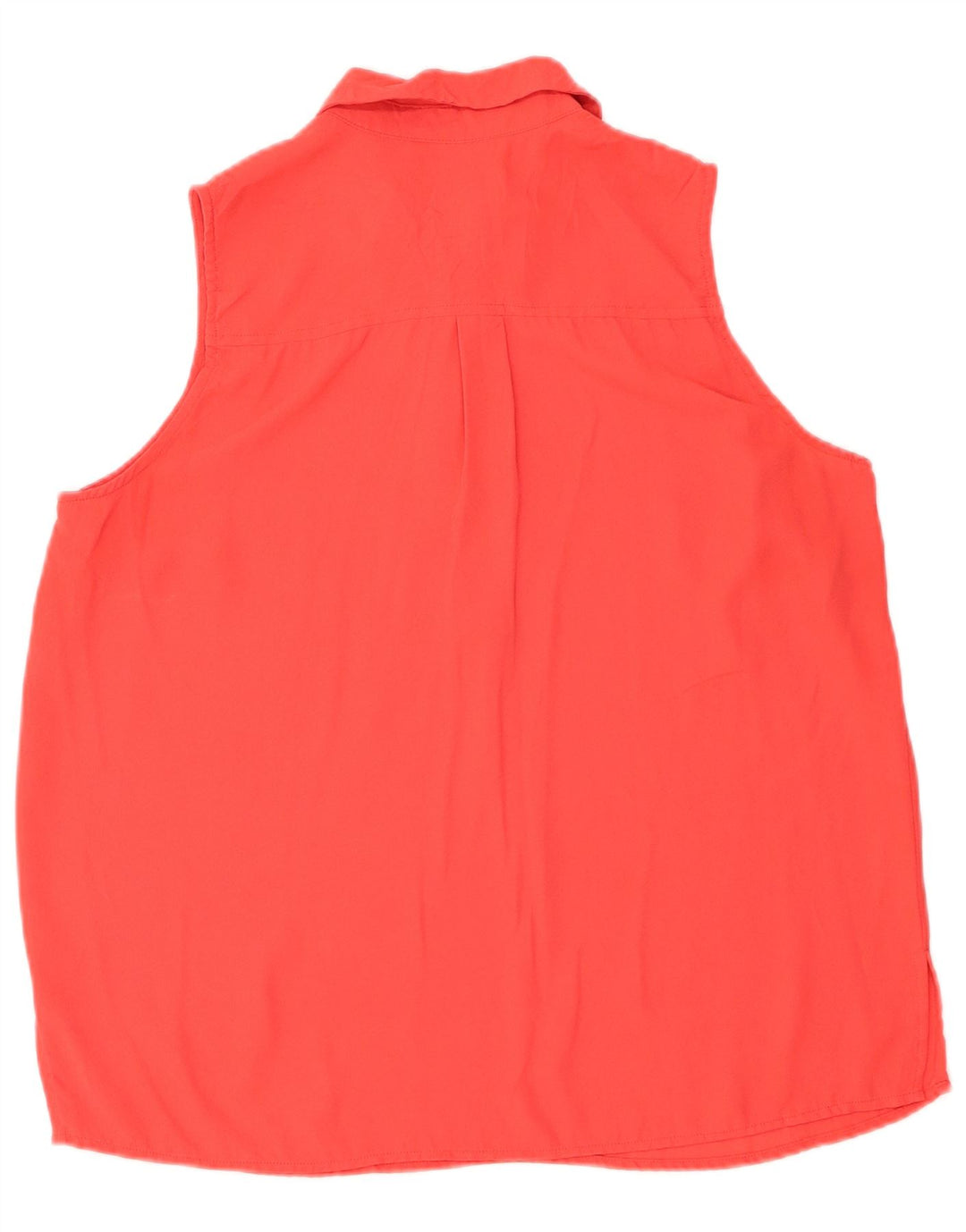 MICHAEL KORS Damen ärmelloses Blusenoberteil UK 14 Large Rot