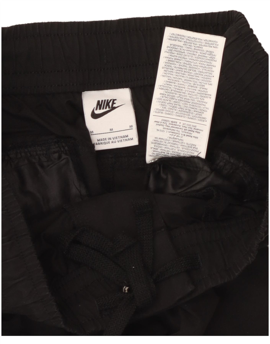 Nike Herren Tapered Cargohose Mittelschwarze Baumwolle