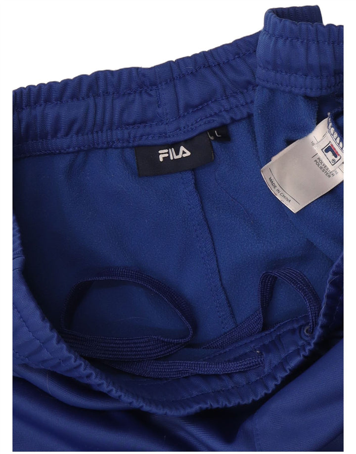 Fila Herren-Trainingshose, groß, blau, Polyester