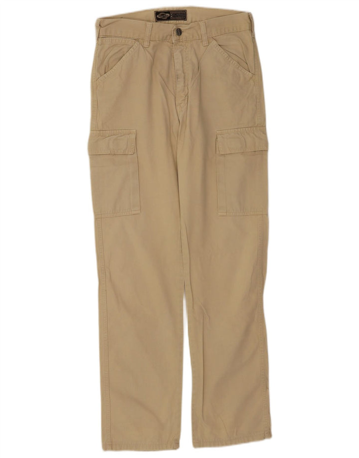 Nehmen Sie zwei gerade Herren-Cargohosen W28 L30 Beige