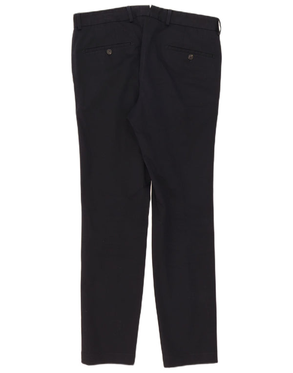 Joop Damen-Chinohose mit hoher Taille, schmal, Größe 48, XL, W36, L31, Marineblau