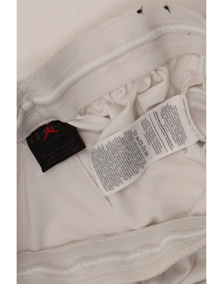 Jordan Herren-Sportshorts aus mittelweißem Colourblock-Polyester