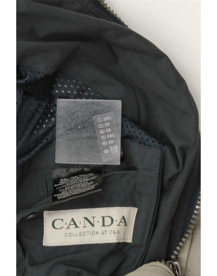 C & A Herren Windjacke IT 46 Large Grau Polyester