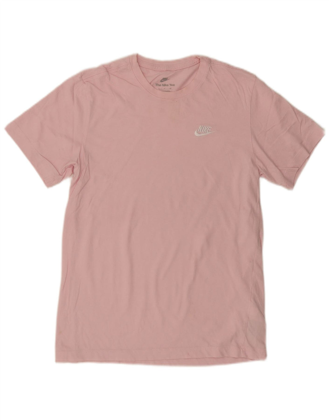 Nike Damen T-Shirt Top UK 10 Small Rosa Baumwolle