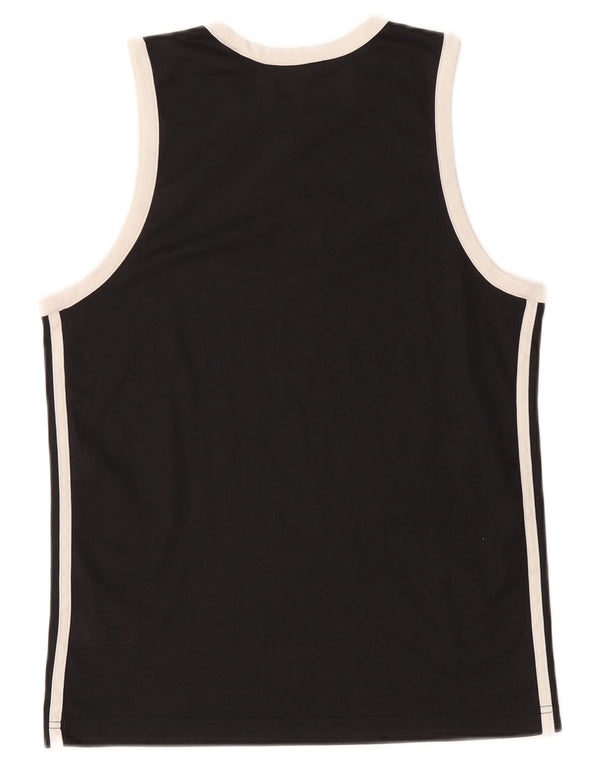 Adidas Mädchen Weste Top 13-14 Jahre Schwarzes Polyester