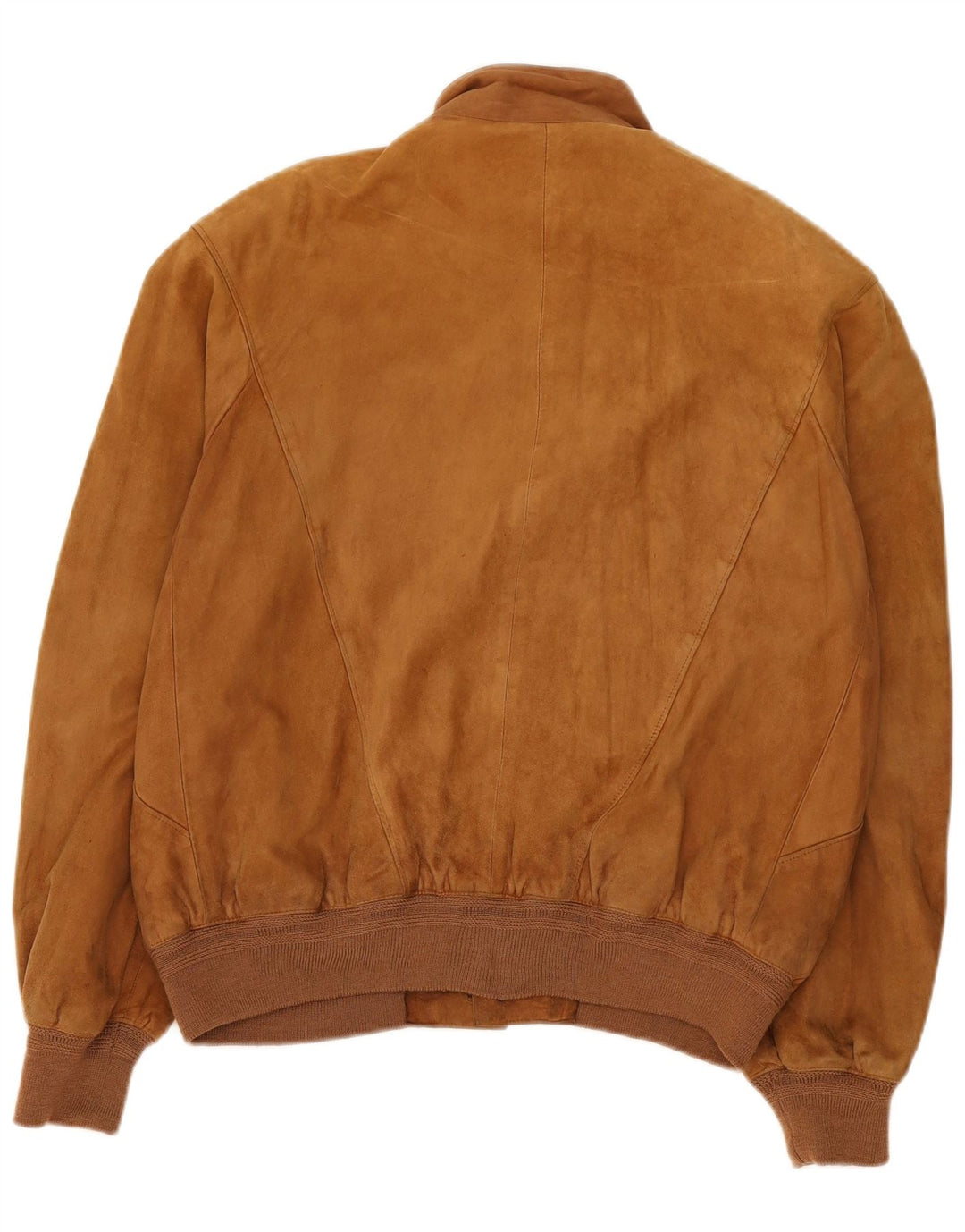 Vintage Herren Wildleder Bomberjacke IT 50 Large Beige