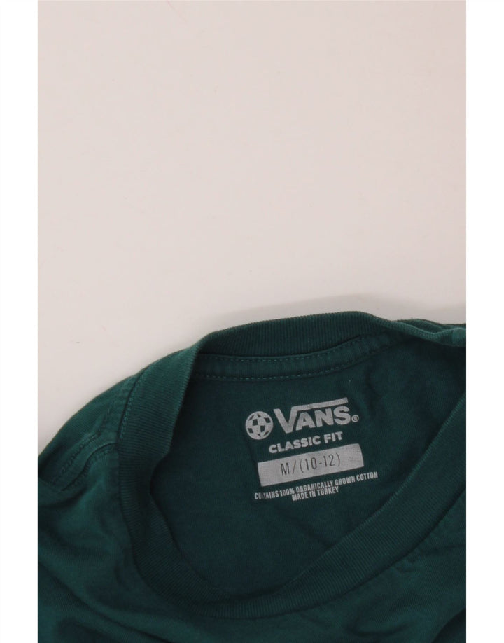 VANS Jungen Classic Fit Graphic T-Shirt Top 10–11 Jahre Mittelblau