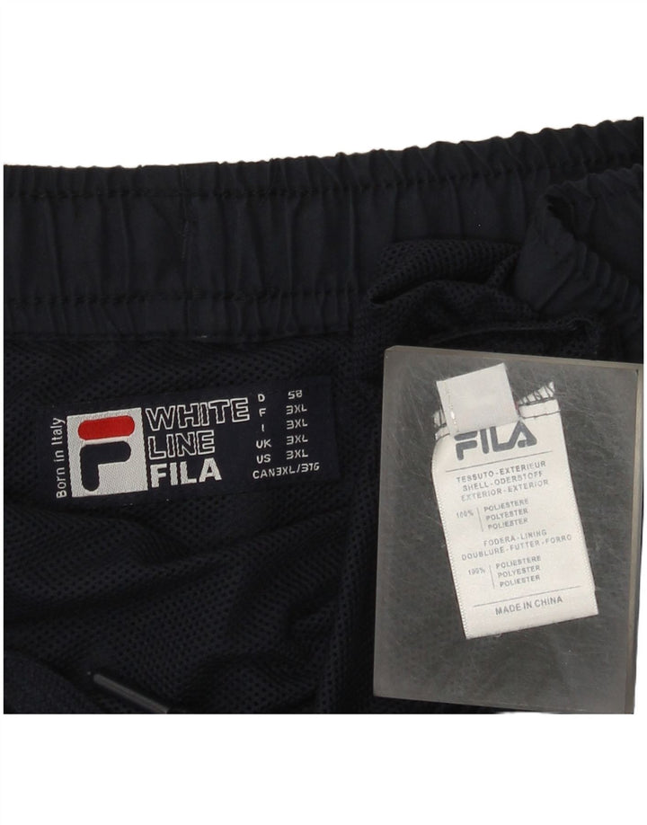 Fila Herren Sportshorts 3XL Marineblau Polyester