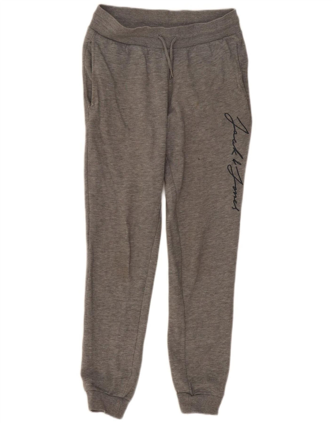 JACK & JONES Herren-Trainingshose mit Grafik, Jogginghose, XS, Grau gefleckt