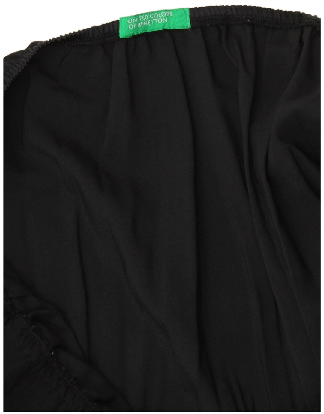 Benetton Damen Cami Top UK 12 Medium Schwarz