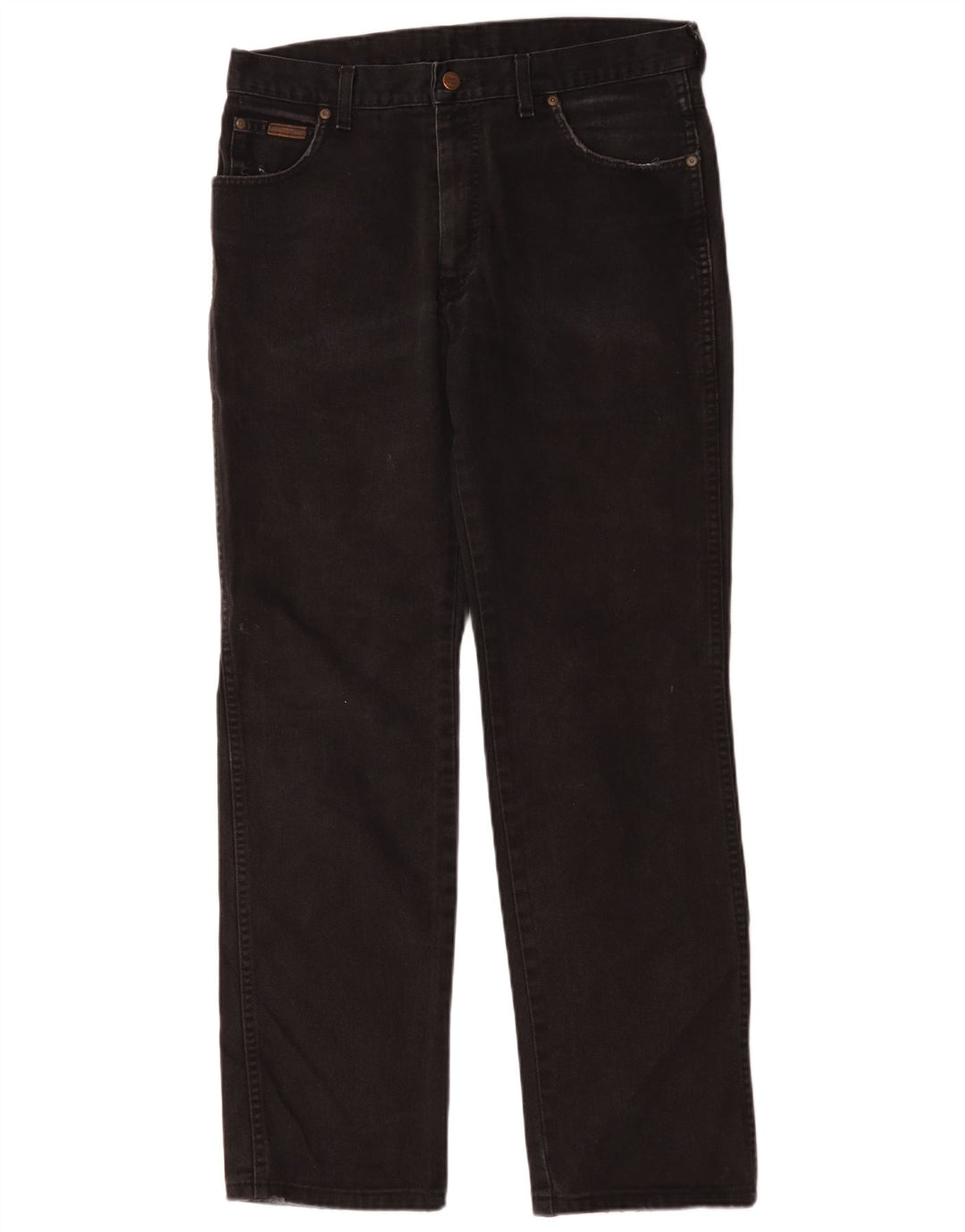Wrangler Herren Straight Jeans W34 L31 Schwarz