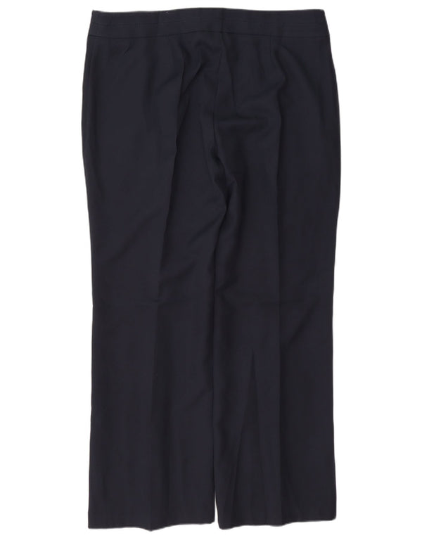 Marks & Spencer Damen Freizeithose UK 16 Large W34 L30 Marineblau