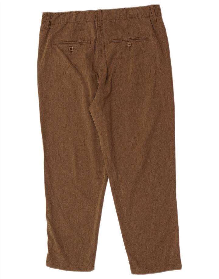 Jack & Jones Herren Pegged Chino Hose W30 L23 Braunes Polyester