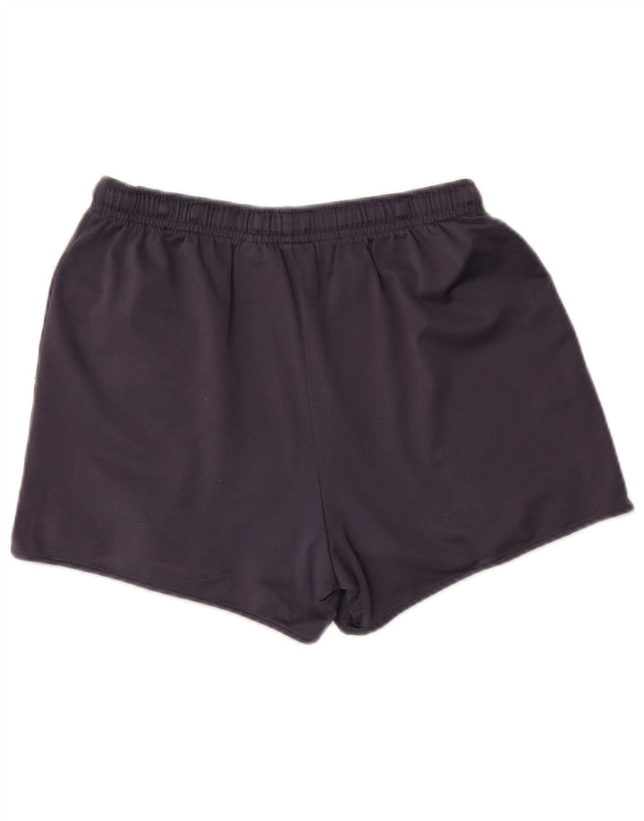 Nike Damen Sportshorts US 4/6 Small Marineblau Polyester