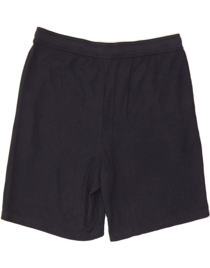 EDDIE BAUER Mens Sport Shorts Large  Navy Blue Cotton Vintage Eddie Bauer and Second-Hand Eddie Bauer from Messina Hembry 