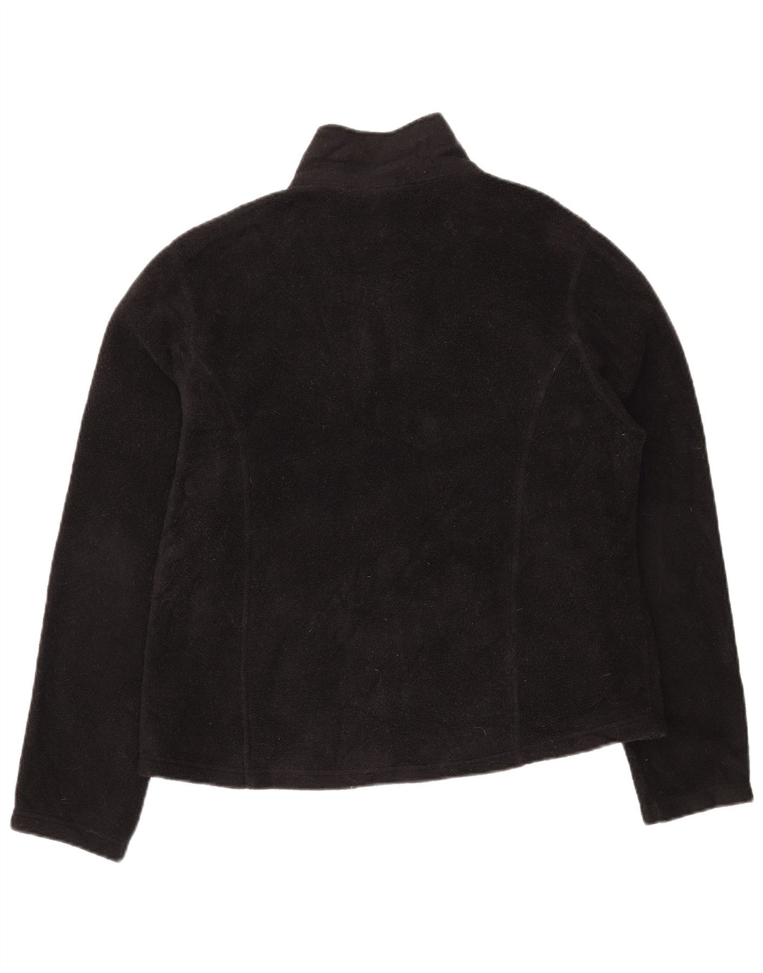 L.L.BEAN Damen Fleecejacke UK 16 Large Schwarz Polyester