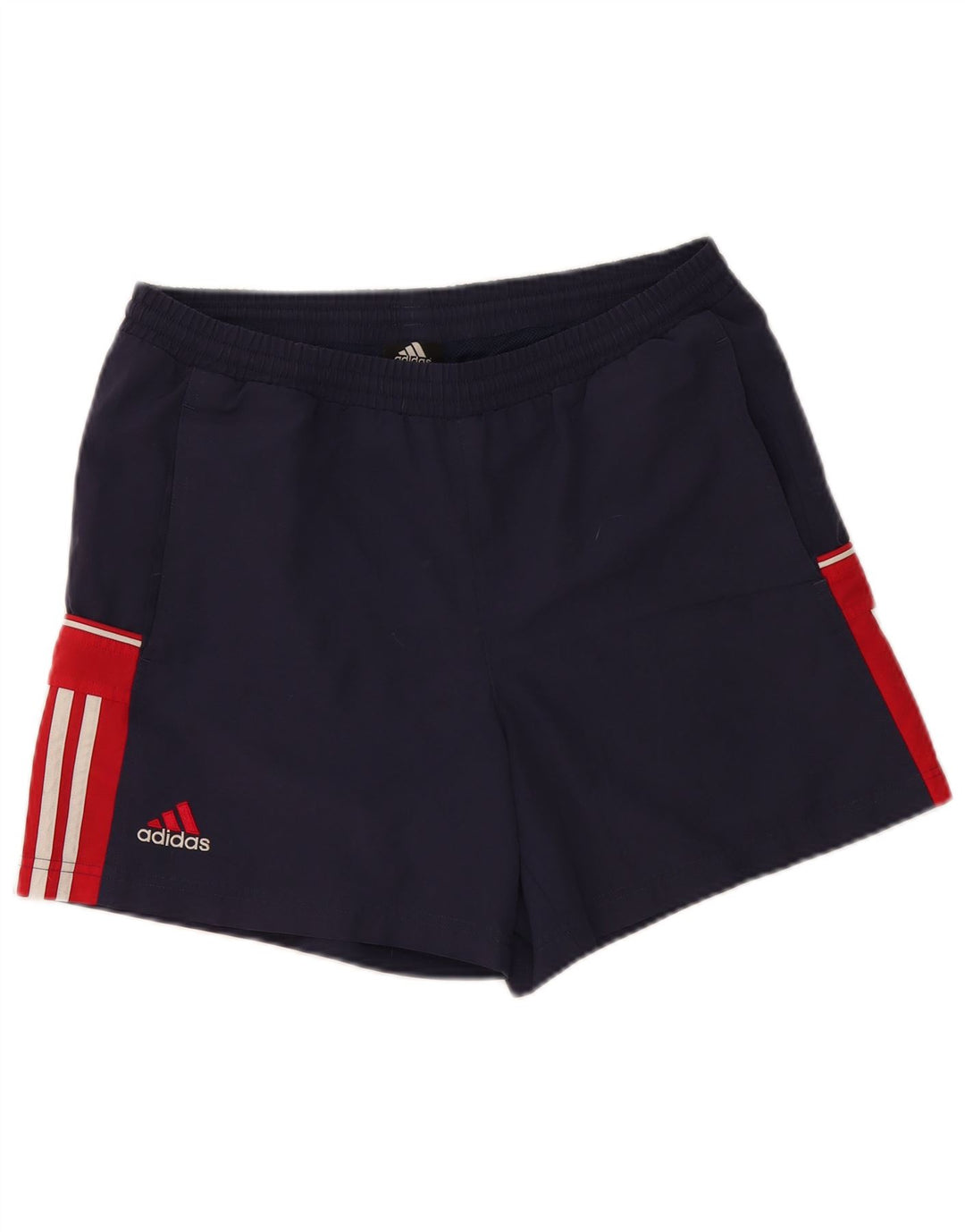 Adidas Herren-Sportshorts, groß, Marineblau, Farbblock