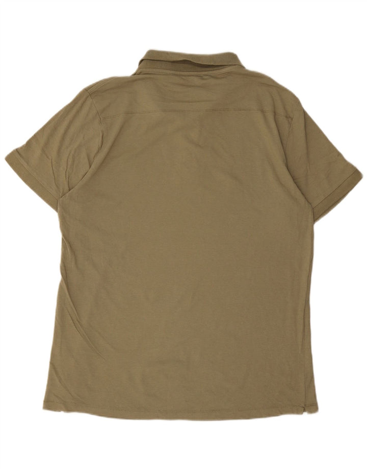 French Connection Herren-Poloshirt XL, Khaki, Baumwolle