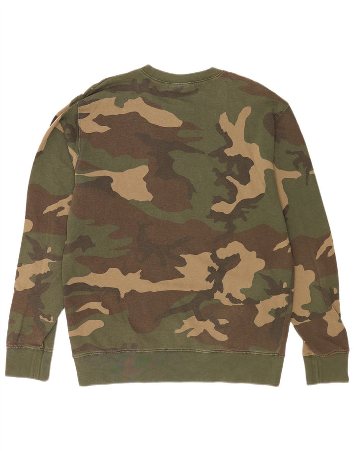 Carhartt Herren Grafik-Sweatshirt-Pullover, mittlere Khaki-Tarnung, Baumwolle