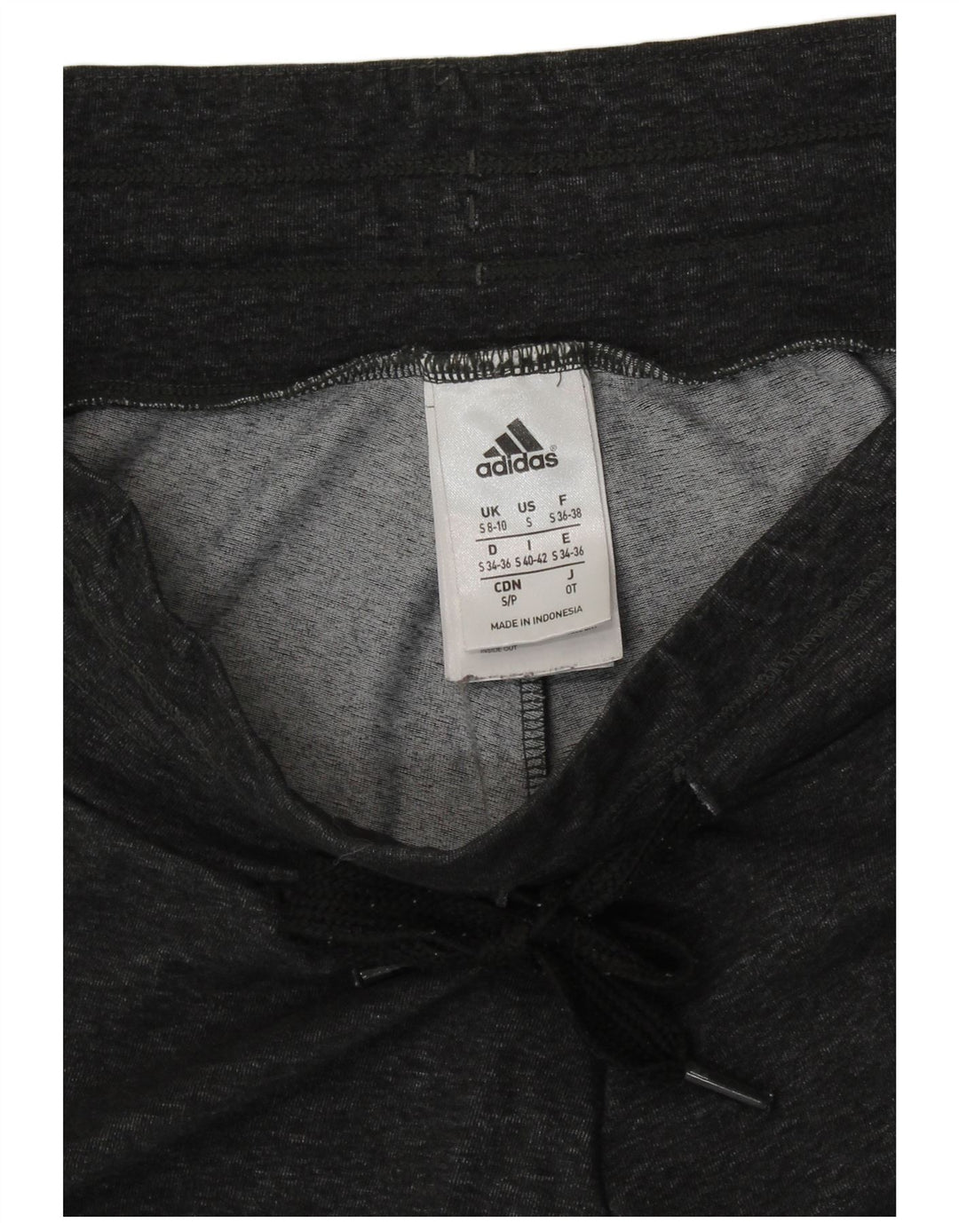 ADIDAS Damen Climalite Trainingshose Jogger UK 8/10 Small Grau