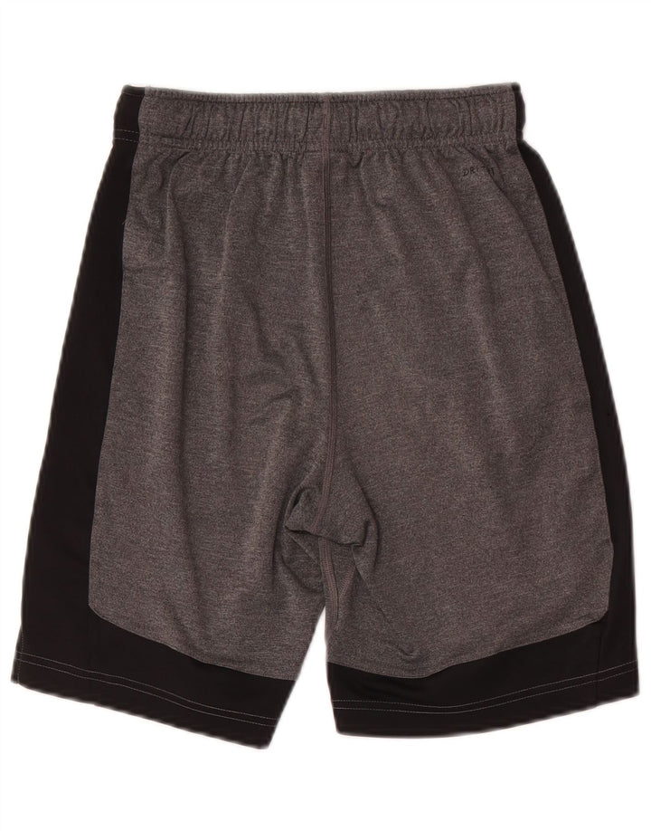 Nike Dri Fit Sportshorts für Jungen, 11–12 Jahre, Mittelgrau, Farbblock