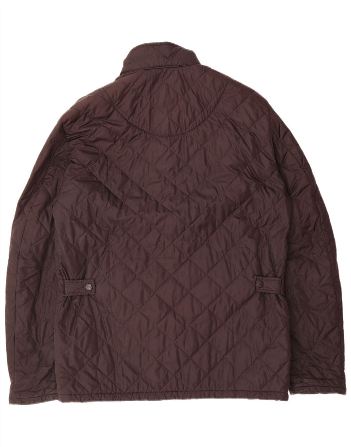 BARBOUR Herren Steppjacke UK 36 Small Schwarz Polyester