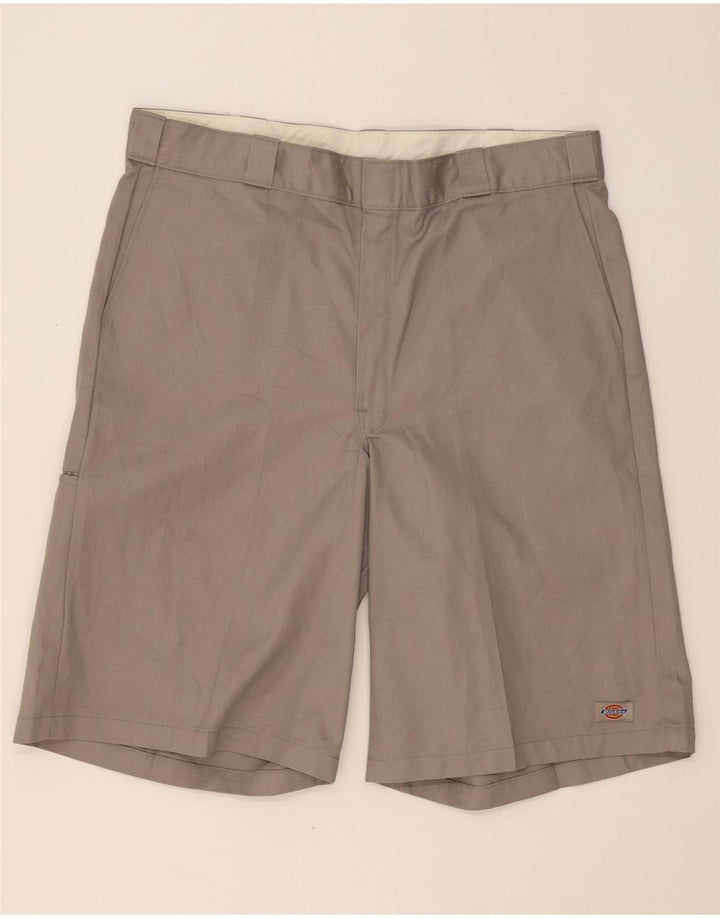 DICKIES Herren Chino-Shorts W40 XL Grau Polyester