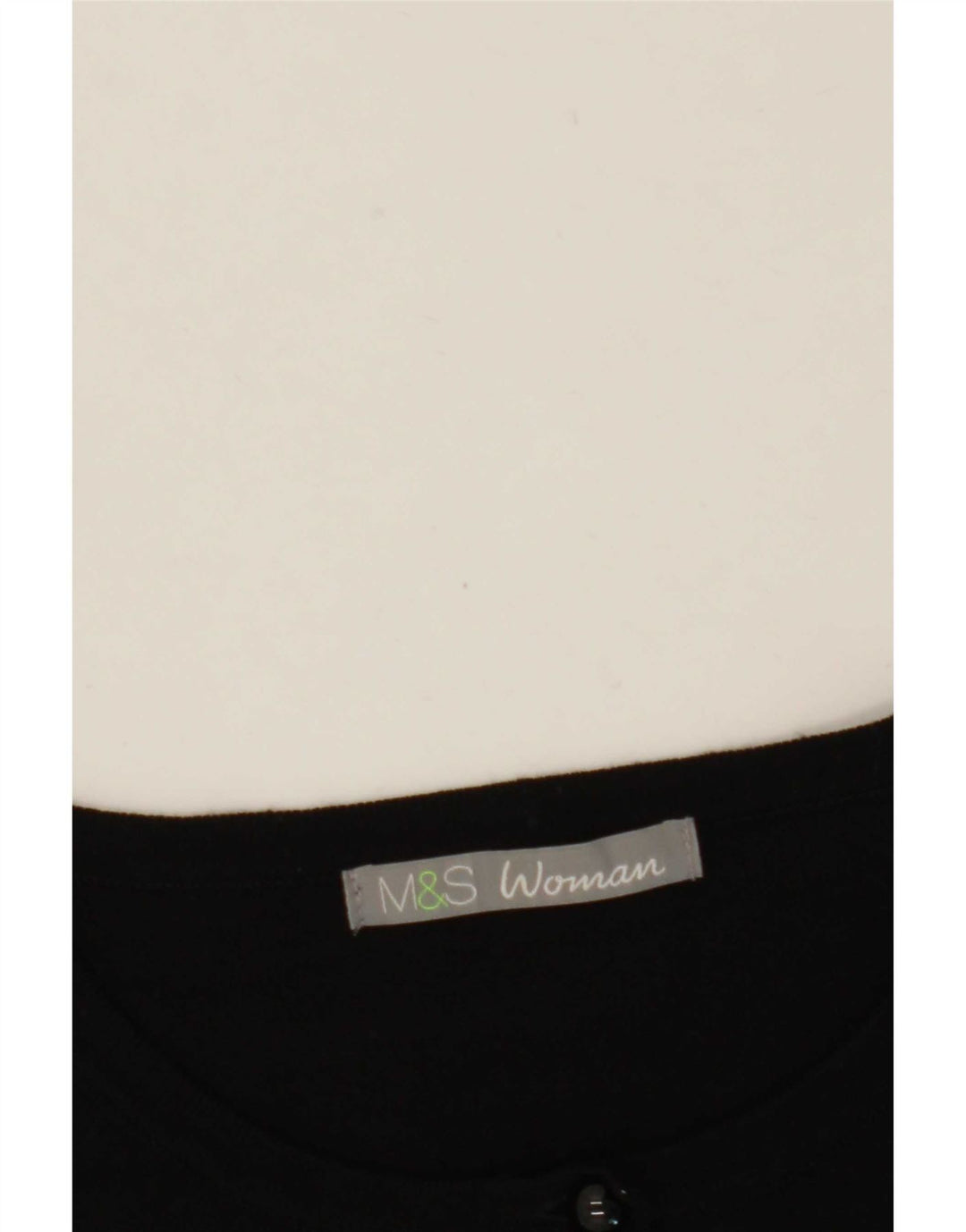 Marks & Spencer Damen Strickjacke UK 12 Mittelschwarz