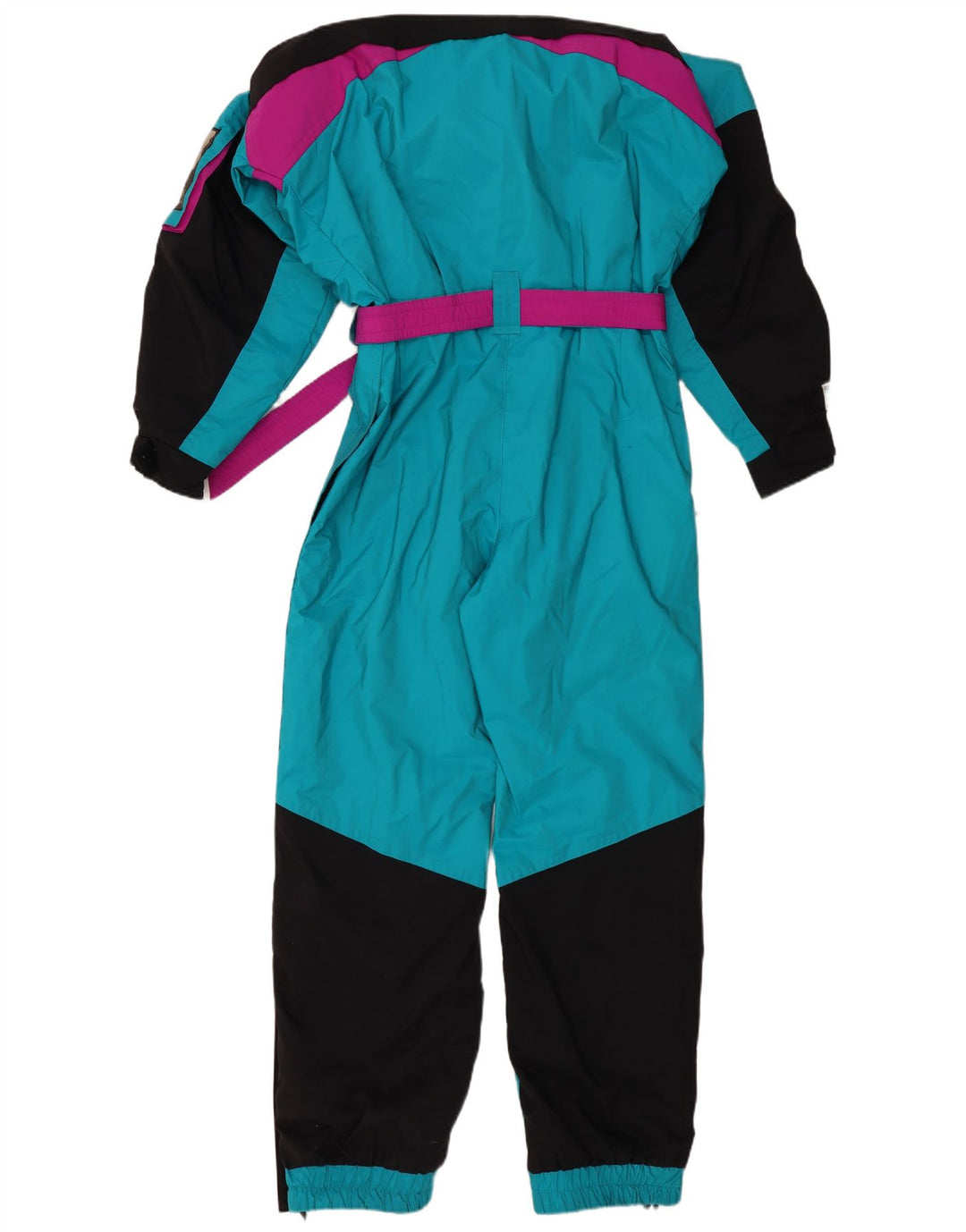 Colmar Herren-Skioverall mit lockerer Passform, IT 50, mittelblaues Colourblock-Polyamid