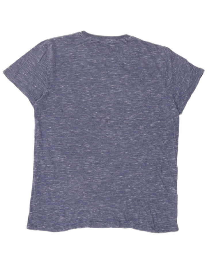 Superdry Herren T-Shirt Top Mittelblau meliert