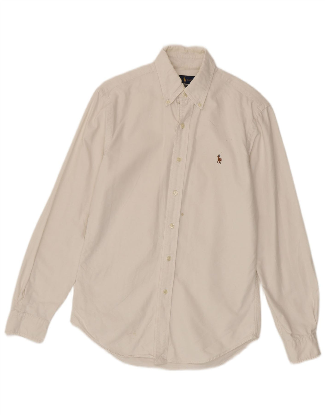 Ralph Lauren Herren-Slim-Fit-Hemd, Größe S, Weiß