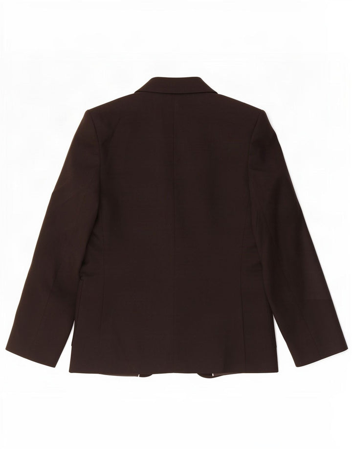Marks & Spencer Jungen-Schulblazer mit 2 Knöpfen, 11–12 Jahre, Schwarz