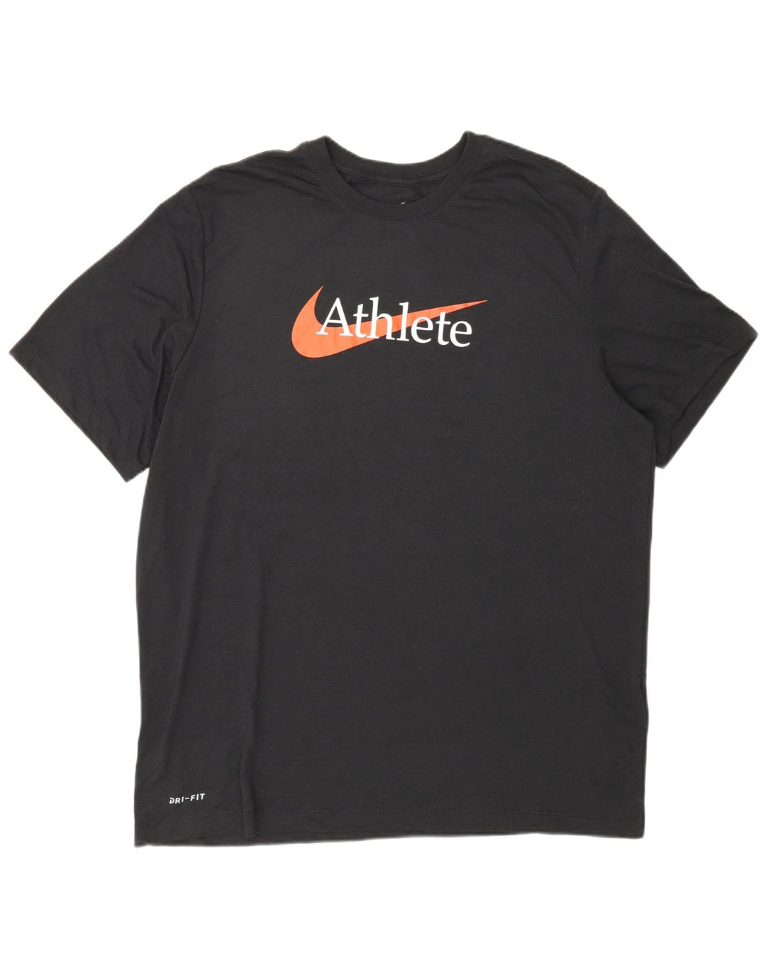 Nike Herren Dri Fit Graphic T-Shirt Top XL Schwarz Polyester