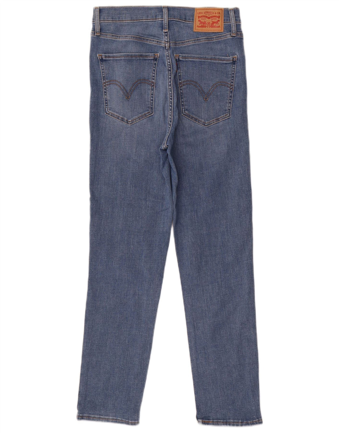 Levi's Damen Mile High Slim Jeans W29 L27 Blaue Baumwolle
