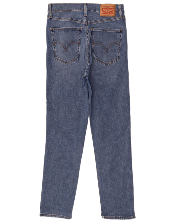 Levi's Damen Mile High Slim Jeans W29 L27 Blaue Baumwolle