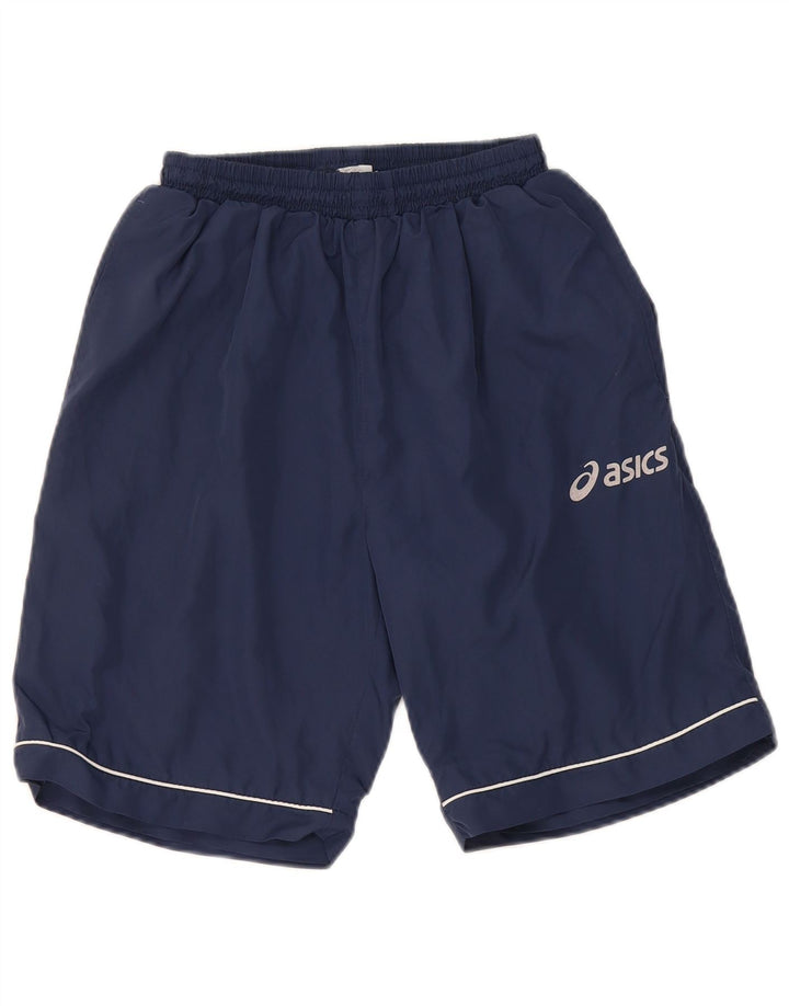 Asics Herren-Sportshorts, klein, marineblau, Polyester