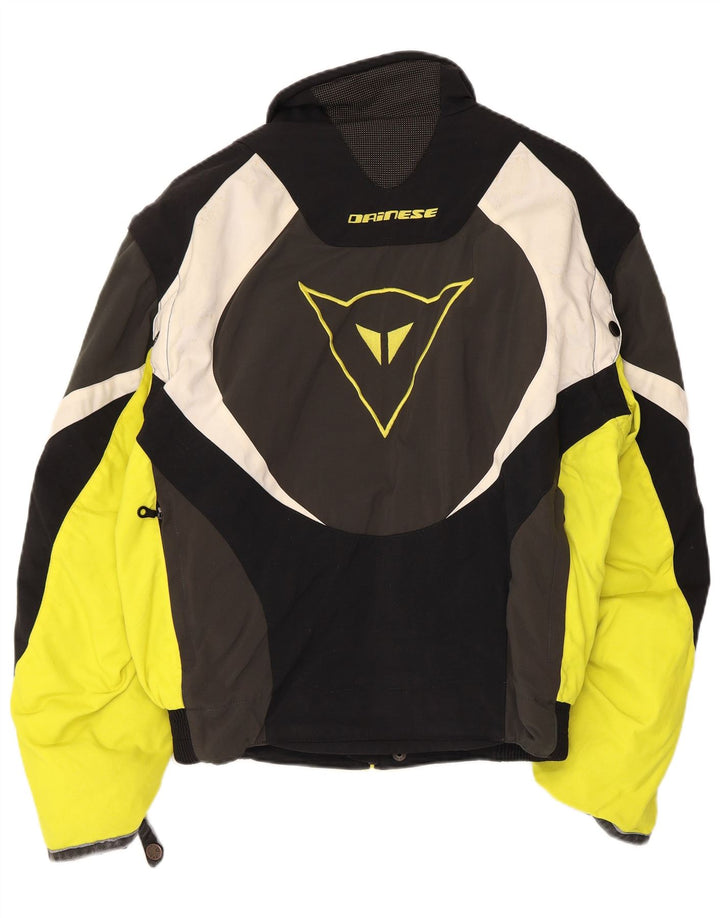 Dainese Herren Graphic Racer Jacke UK 38 Medium Black Colourblock
