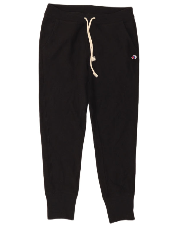 CHAMPION Damen Trainingshose Jogger UK 12 Medium Schwarz