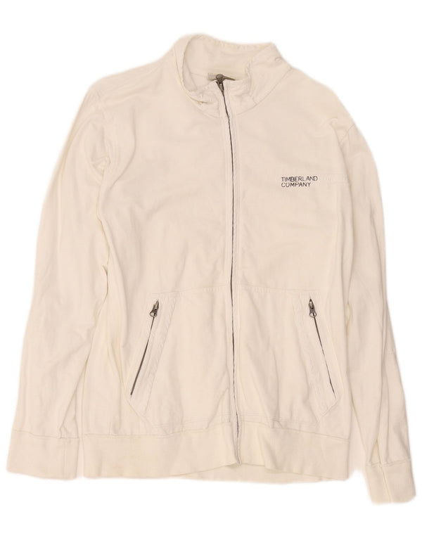Timberland Mädchen-Trainingsanzug-Top-Jacke, 13–14 Jahre, weiße Baumwolle