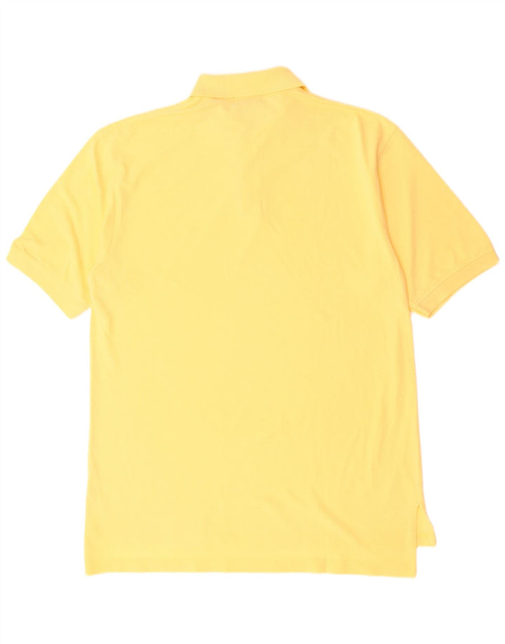 B.D. Baggies Herren-Poloshirt, groß, gelbe Baumwolle